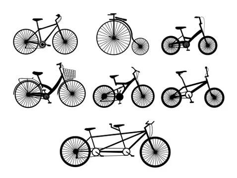 Bicycle illustration Stock Illustration