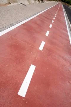 Bicycle Lane Foto stock