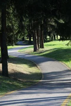 Bicycle lane Stock Photos