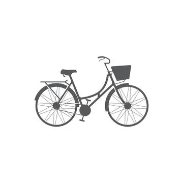 Bicycle logo icon Stock Illustration