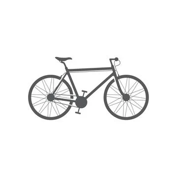 Bicycle logo icon Stock Illustration