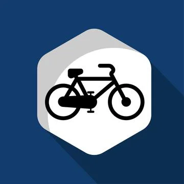 Bicycle logo icon vector illustration logo template Stock Illustration