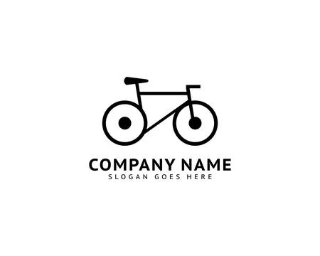 Bicycle logo icon vector template Stock Illustration