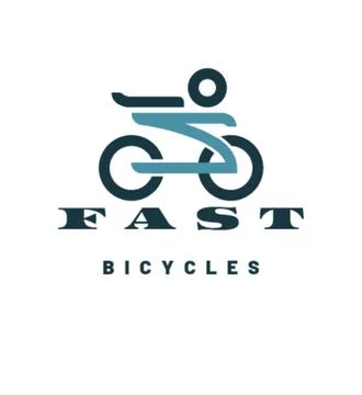 Bicycle logo Stock Illustration