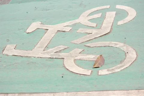 Bicycle logo Foto stock