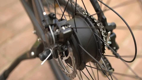 Bicycle maintenance service. Assembling a new bike 12 Stock Footage 112123484