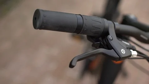 Bicycle maintenance service. Assembling a new bike 18 Stock Footage 112130201