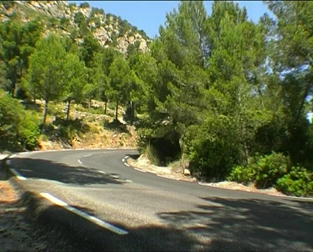 Bicycle in mediterranean landscape 2 Stock Footage 118271