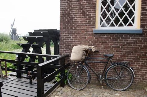 Bicycle from the miller Foto stock