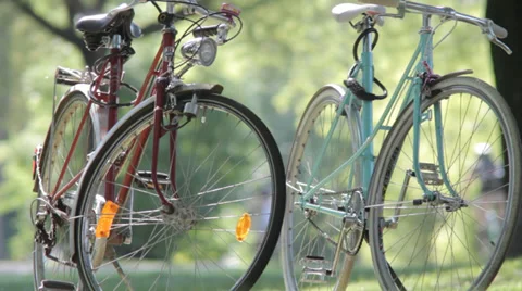 Bicycle in the park 動画素材 39376672
