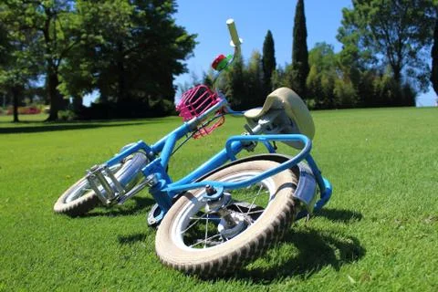 Bicycle in the park Stock Photos