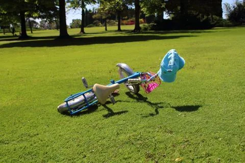 Bicycle in the park Stock Photos