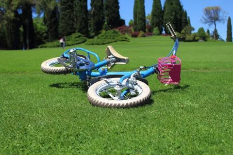 Bicycle in the park Stock Photos