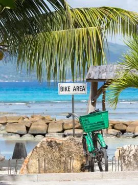 Bicycle parking Stock Photos