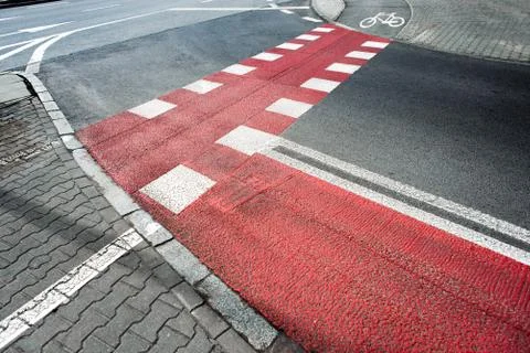 Bicycle path Stock Photos