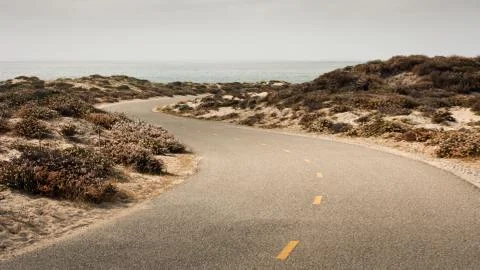 Bicycle Path S-curve Photos