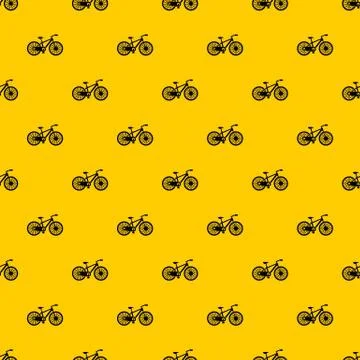 Bicycle pattern vector Stock Illustration