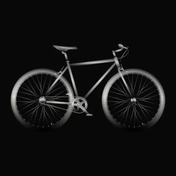 Bicycle poster quality vector illustration Stock Illustration