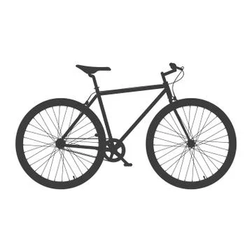 Bicycle poster quality vector illustration Stock Illustration