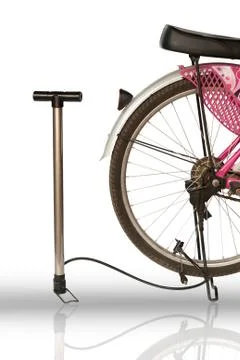 Bicycle pump Stock Photos