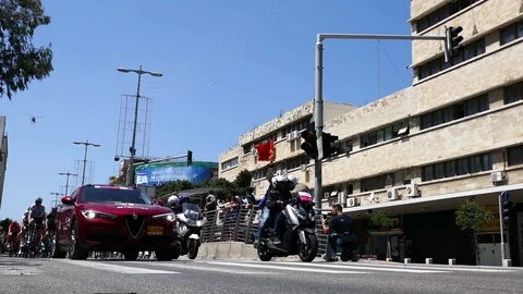 Bicycle race 4k Stock Footage 89404593