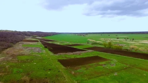 Bicycle race on the mountain. View quadrocopter Video stock 74705290