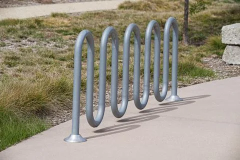 Bicycle Rack Foto stock