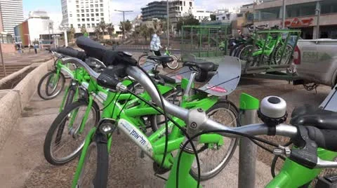 Bicycle rent 動画素材 20498100