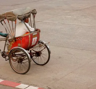 Bicycle Rickshaw 写真素材