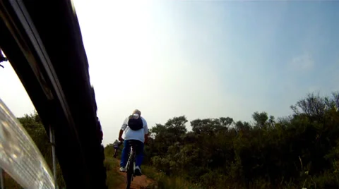 Bicycle ride Stock Footage 27365072