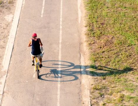 Bicycle ride Stock Photos