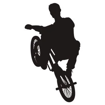 Bicycle rider 4 Stock Illustration