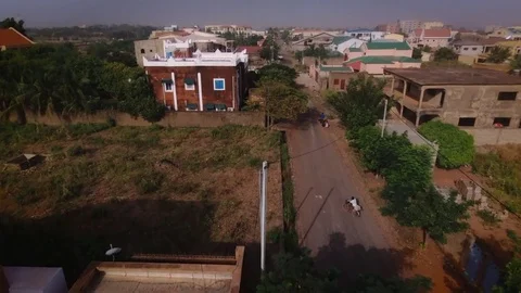 Bicycle rides under the rain Stock Footage 80754296