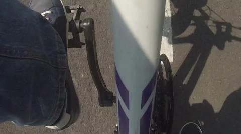 Bicycle riding Stock Footage 55013935