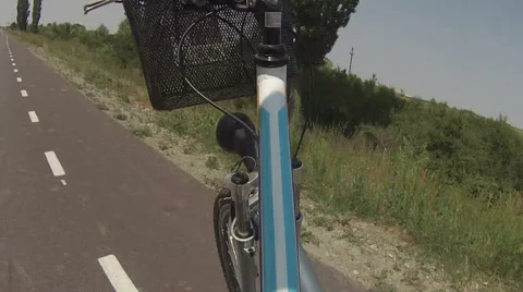 Bicycle riding Stock Footage 55041213