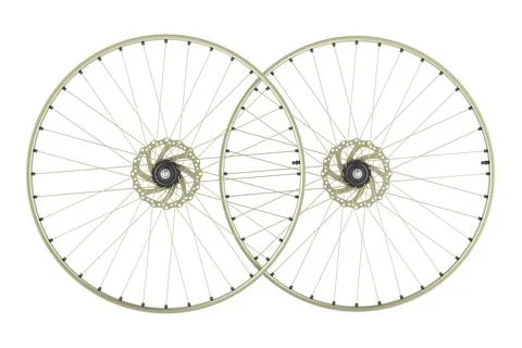 Bicycle Rims, 3D rendering Stock Illustration