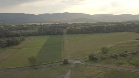 Bicycle road in Hungary 스톡 동영상 94482282