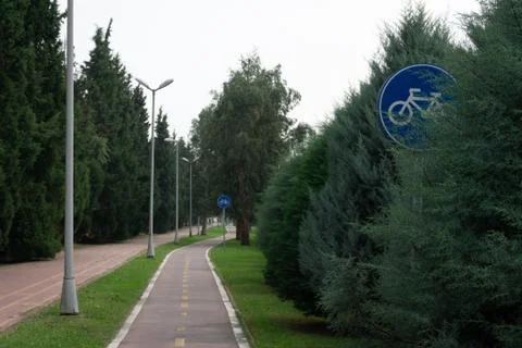 Bicycle Road Stock Photos