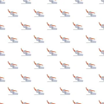 Bicycle saddle pattern seamless background for cycling concept Stock Illustration