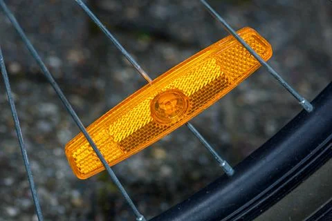 Bicycle Safety Reflector Foto stock