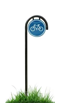 Bicycle sign Illustrazione stock