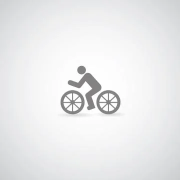 Bicycle symbol Stock Illustration