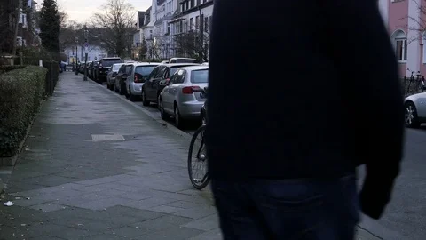 Bicycle theft Video stock 70673443