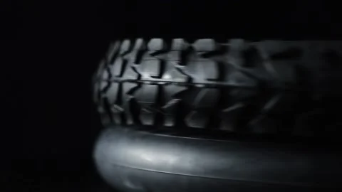 Bicycle tire Stock Footage 154427358