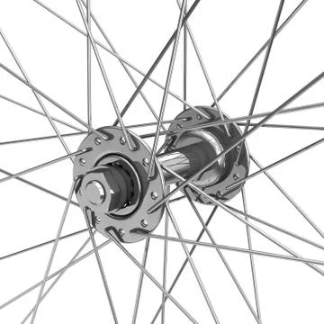 The bicycle tire Stock Illustration