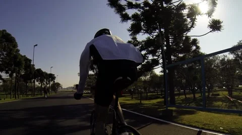 Bicycle Training Stock Footage 41750565