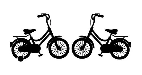 Bicycle vector and illustrator Stock Illustration