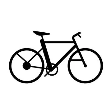 Bicycle vector icon Stock Illustration