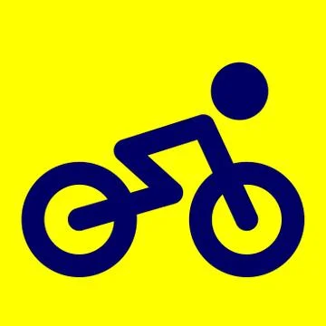 Bicycle vector icon, Vector Bicycle illustration - Sport Symbol イラスト素材