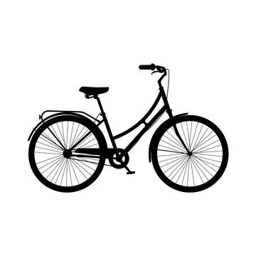 Bicycle vector illustration. Stock Illustration